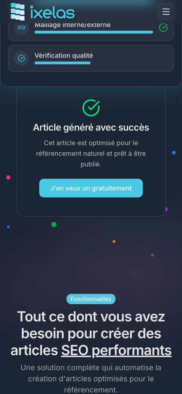 Capture d'écran mobile 3